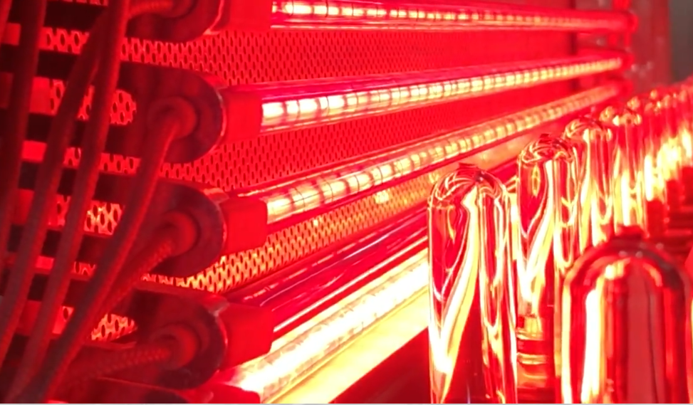 Infrared lamp 400V 2500W for SIPA